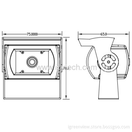 Reverse Camera For Taxi Security System 